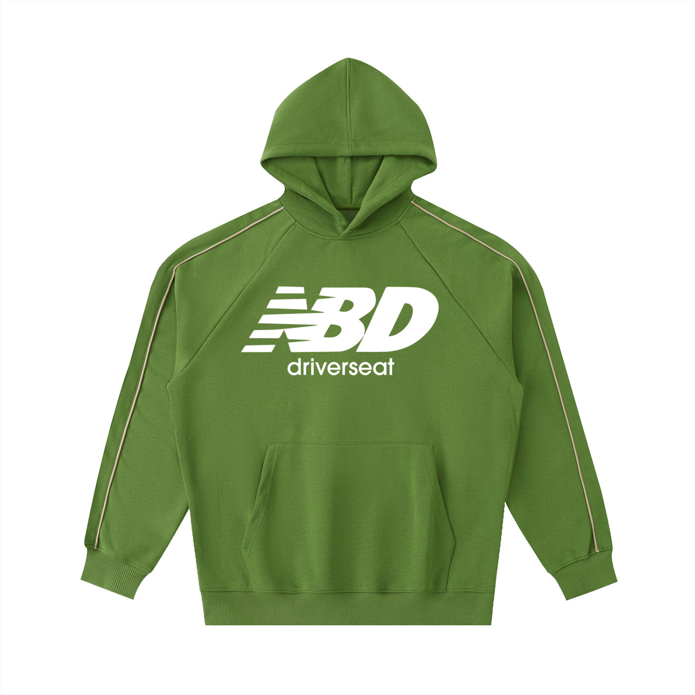 NEW Contrast Piping Hoodie