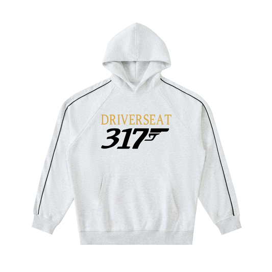 00317 Contrast Piping Hoodie