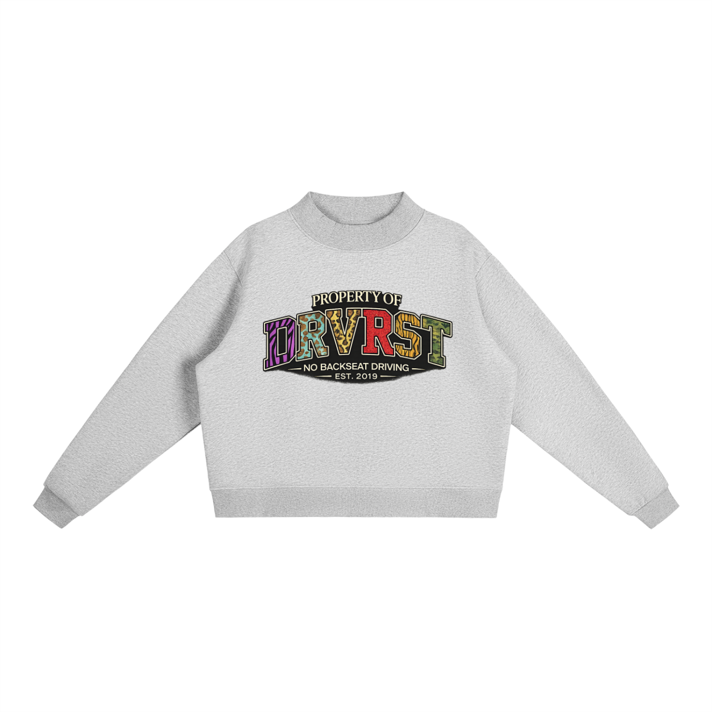 Property Fleece Mock-Neck Sweatshirt