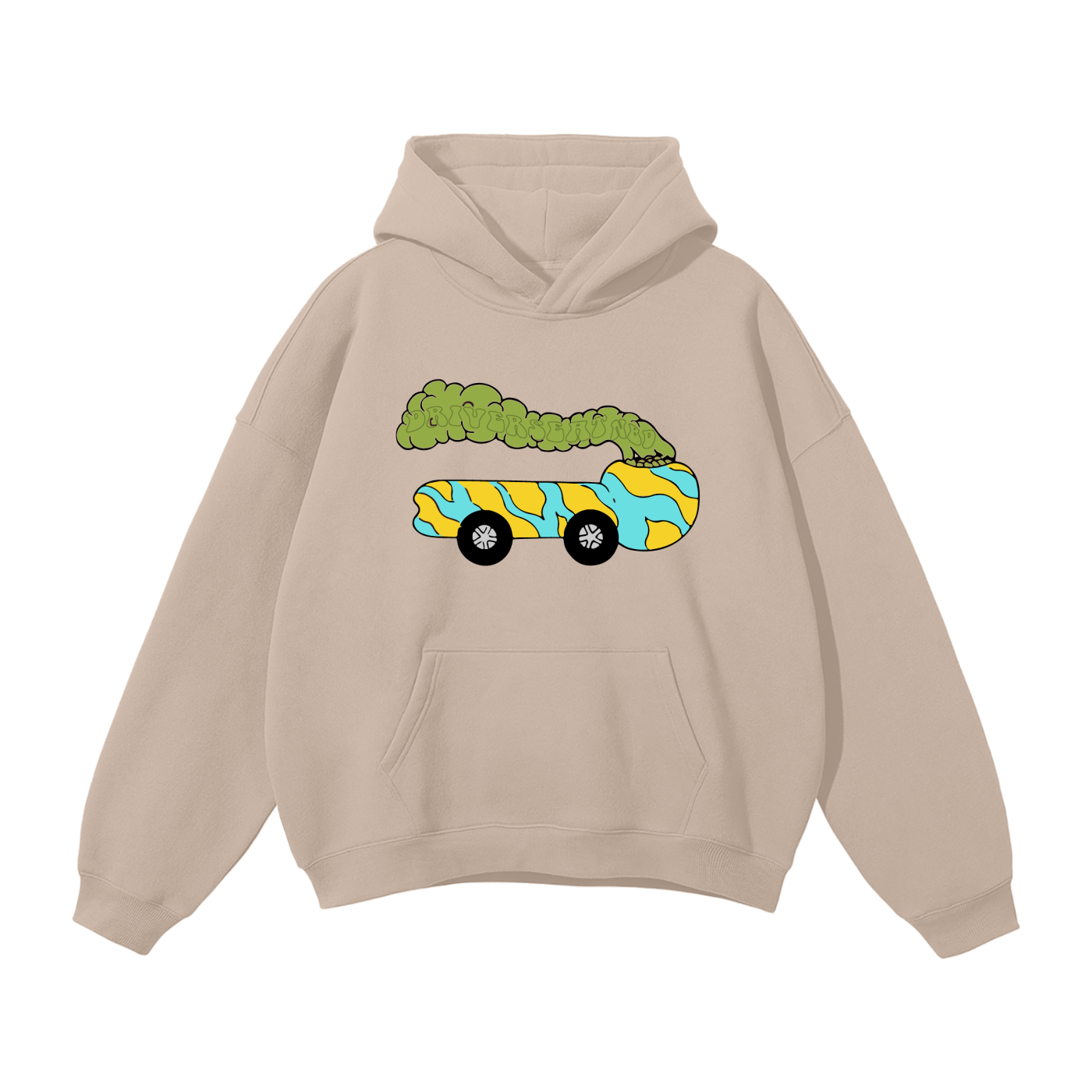 High Wheels Fleece Hoodie