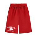 Unisex Raw Edge Fleece Shorts