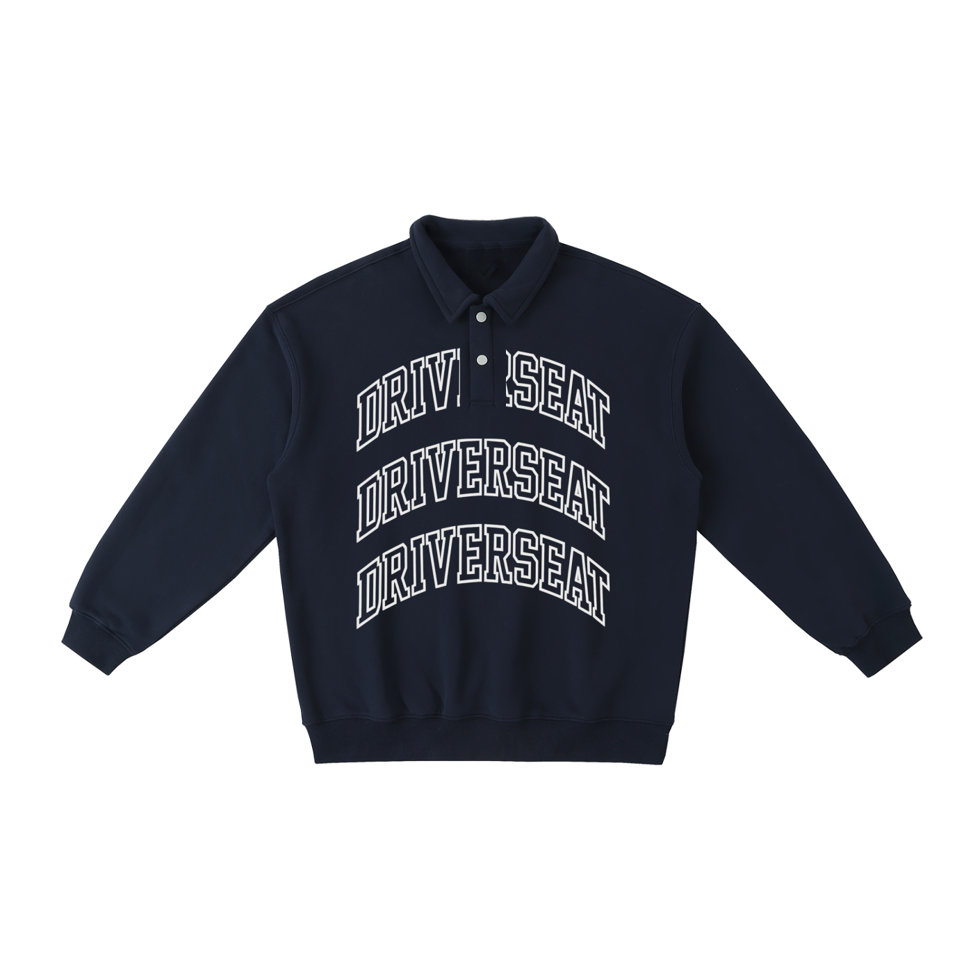 Essential Arch Polo-Collar Sweatshirt