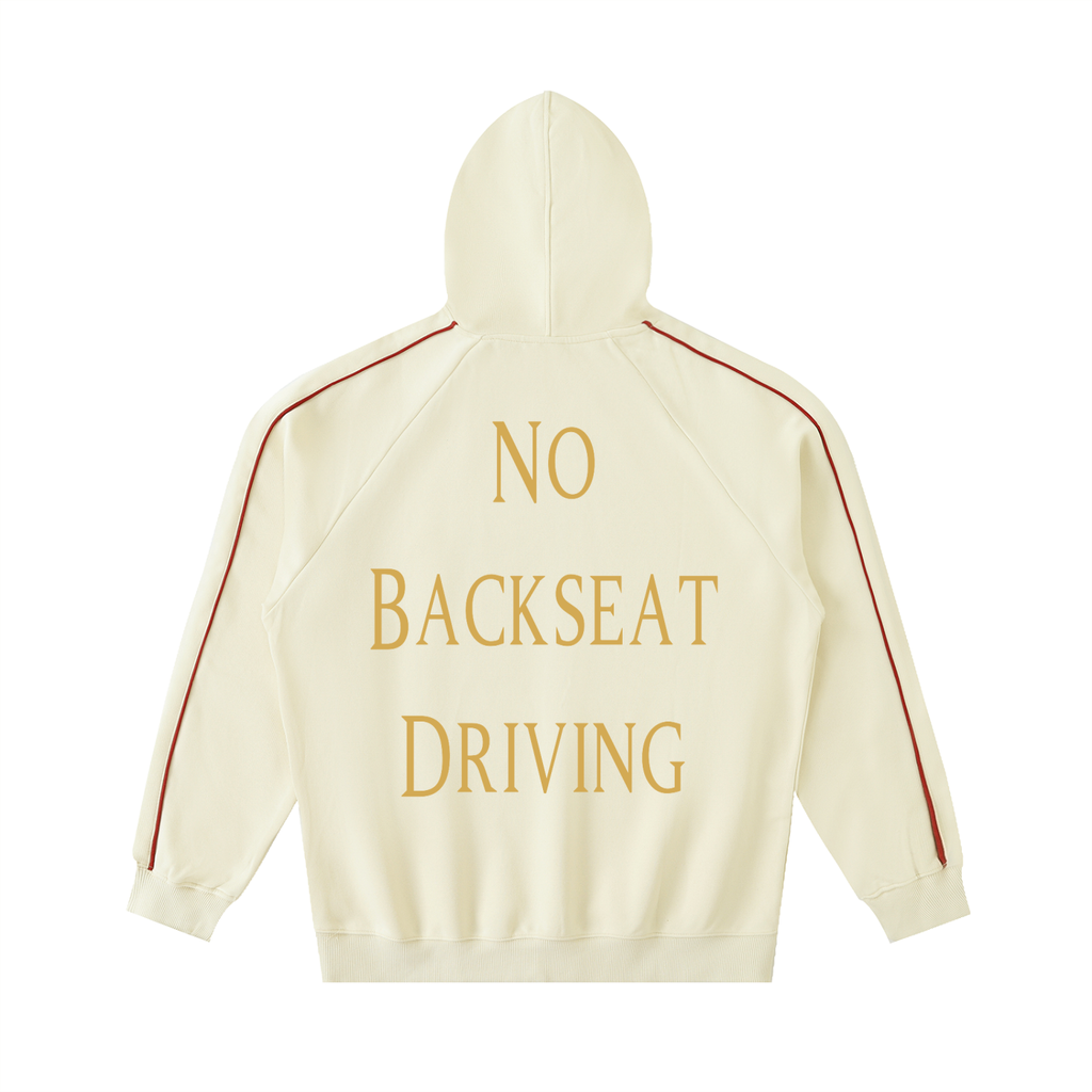 00317 Contrast Piping Hoodie