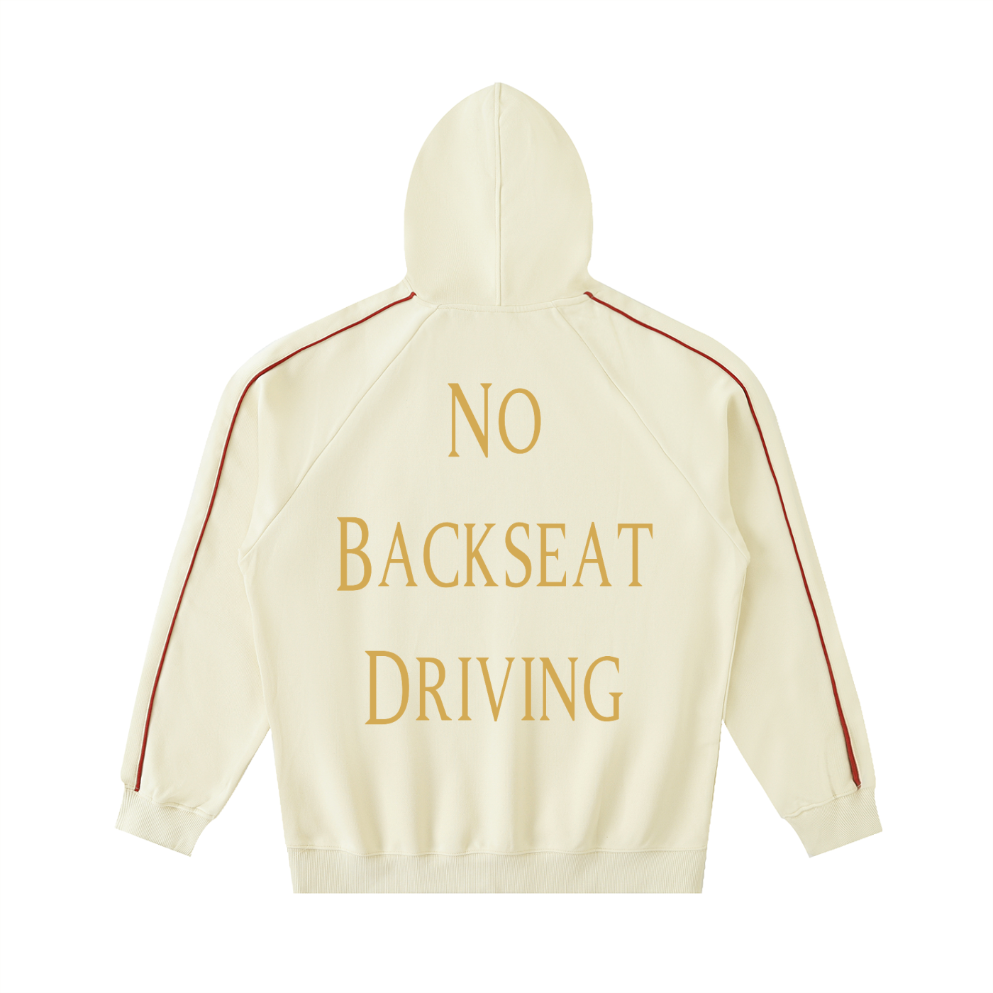 00317 Contrast Piping Hoodie