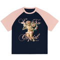 Stupid Cupid Color-Blocked T-shirt