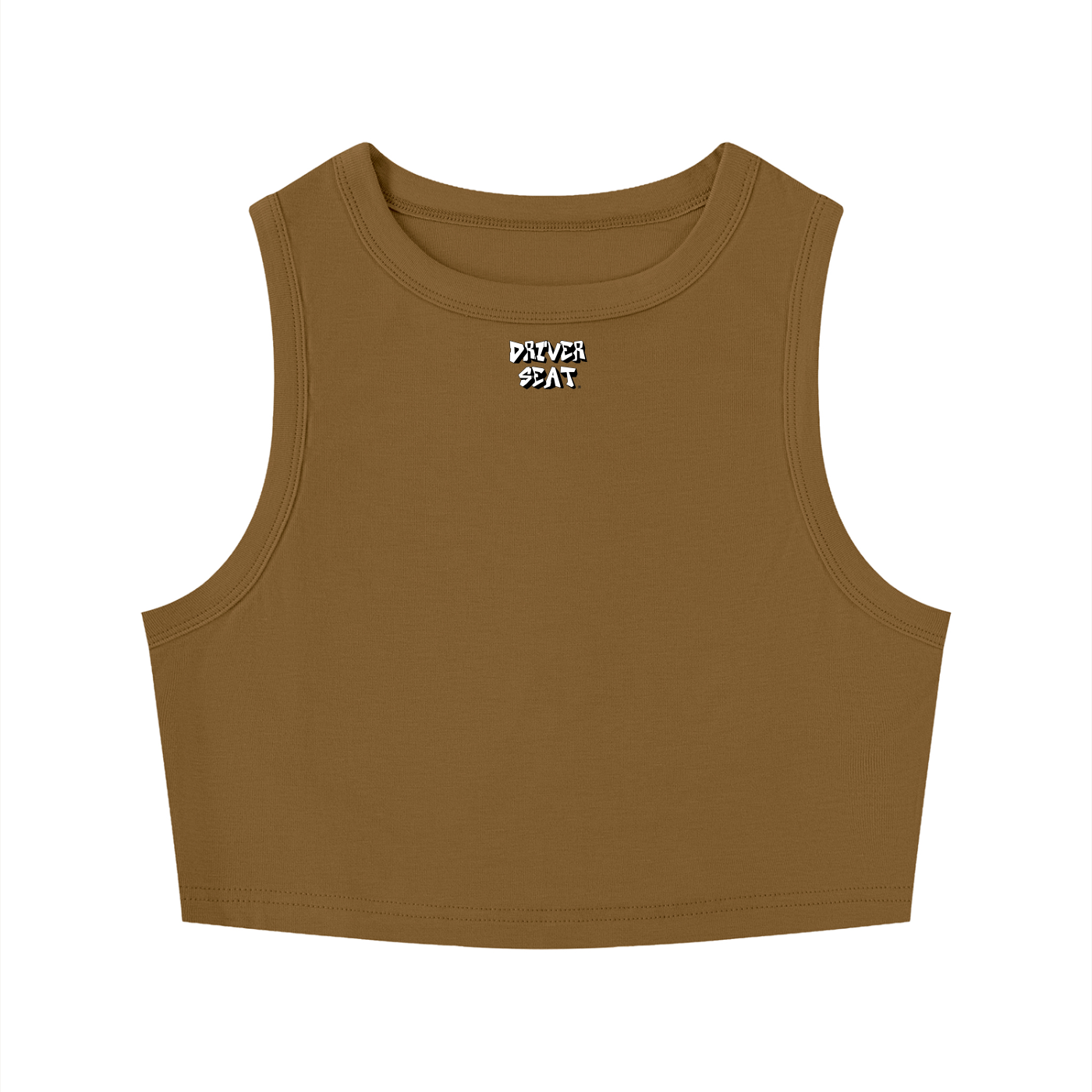 Logo Crewneck Crop Tank Top