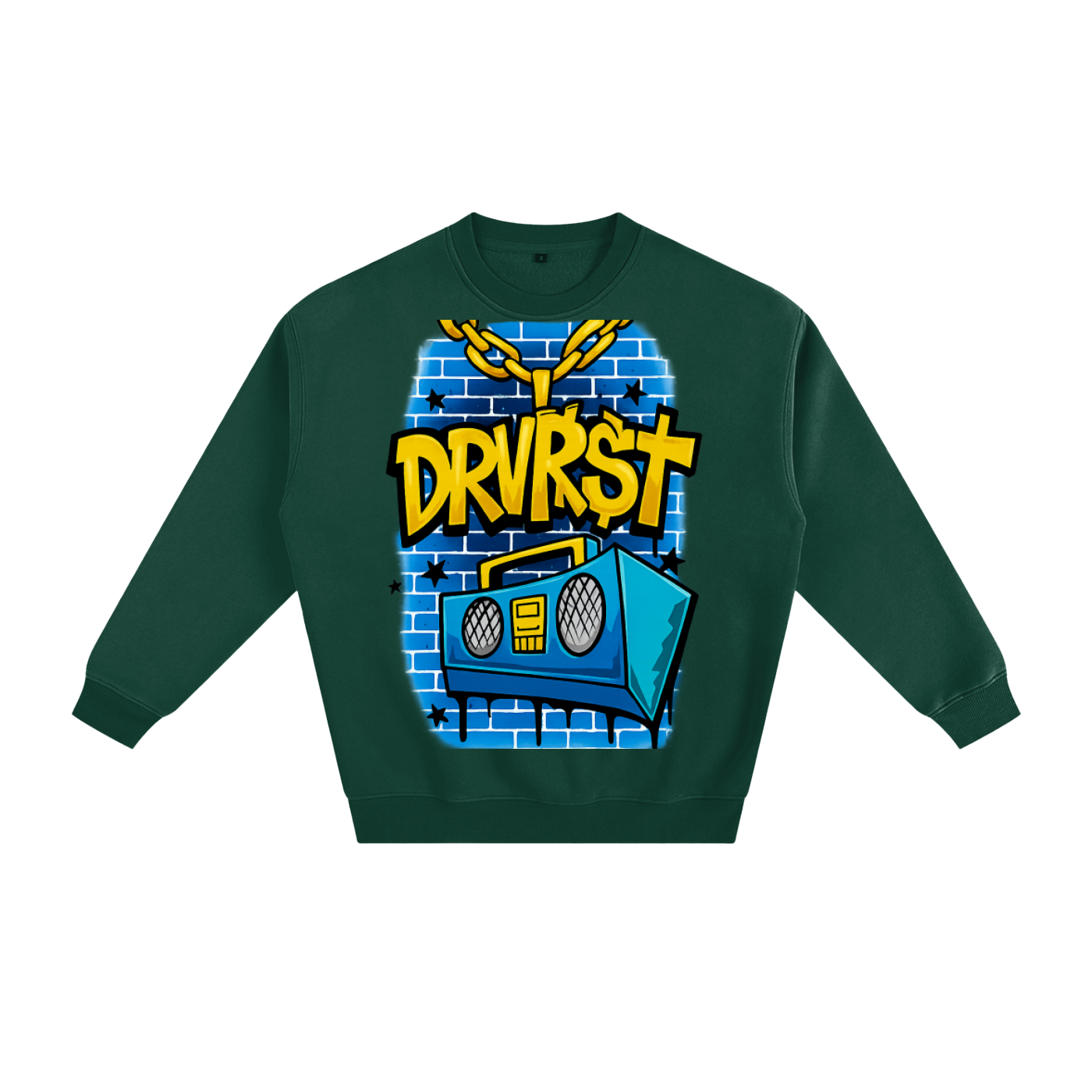 Hip Hop Fleeced Sweatshirt