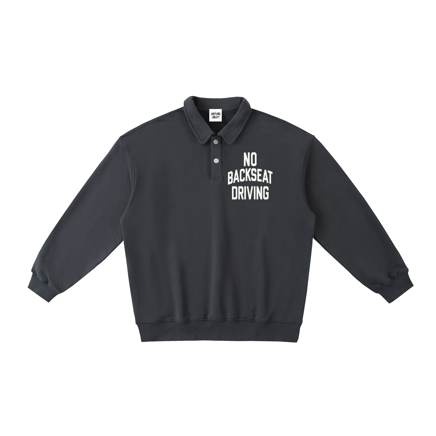 NBD Polo-Collar Sweatshirt