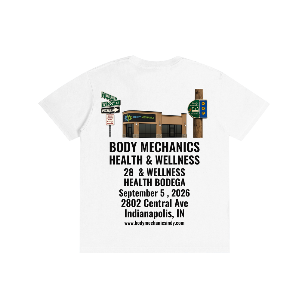 Body Mechanics STREET Pure Cotton Unisex T-Shirt 5.8oz