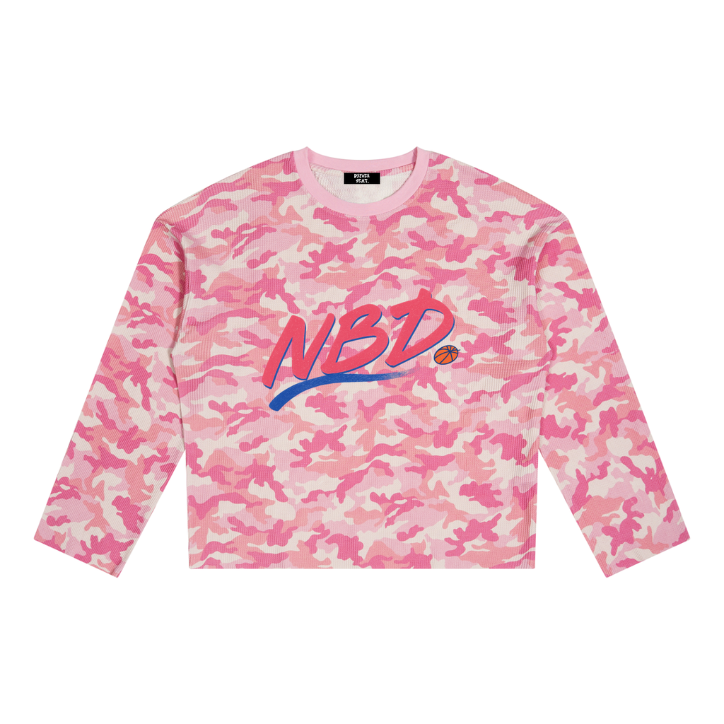 Fast Break Camo Waffle Long Sleeve