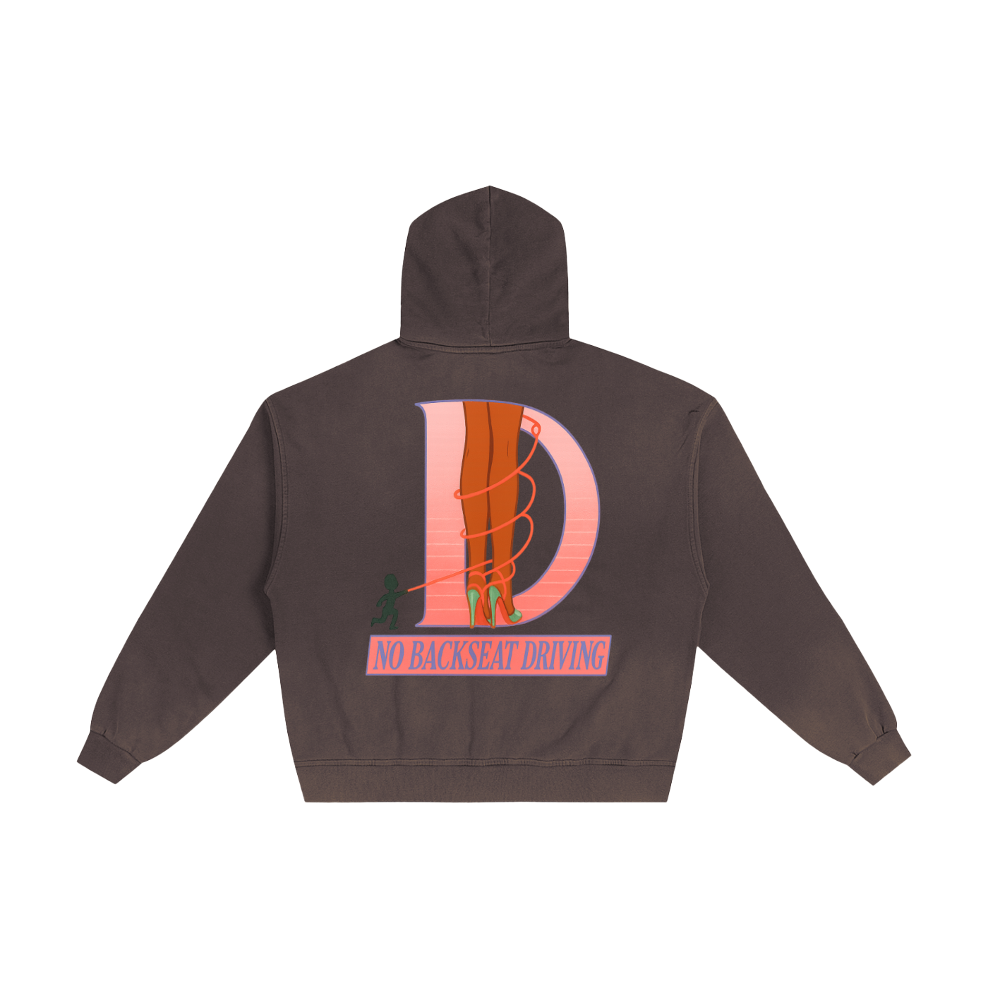 Tied Hand-Frayed Sunfade Zip Hoodie