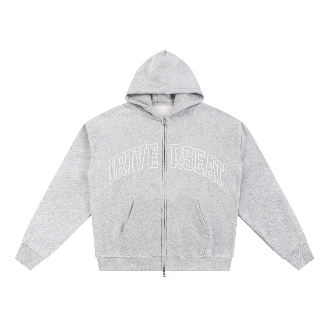 Essential Arch Fleece Zip-Through Hoodie