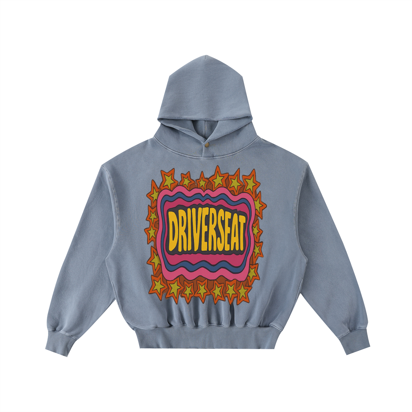 Far Out Frayed Washed Fleece Hoodie