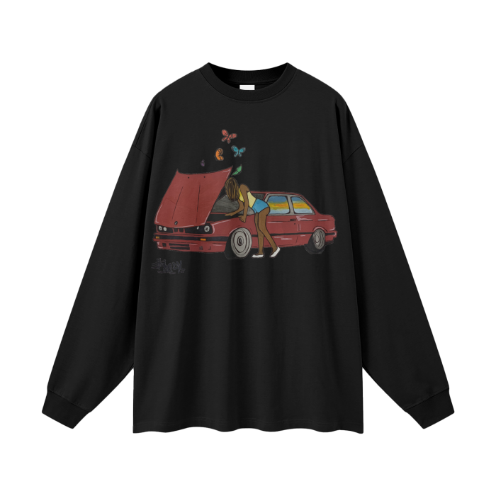 Wearable Art Long Sleeve T-Shirt ($hady Collab)