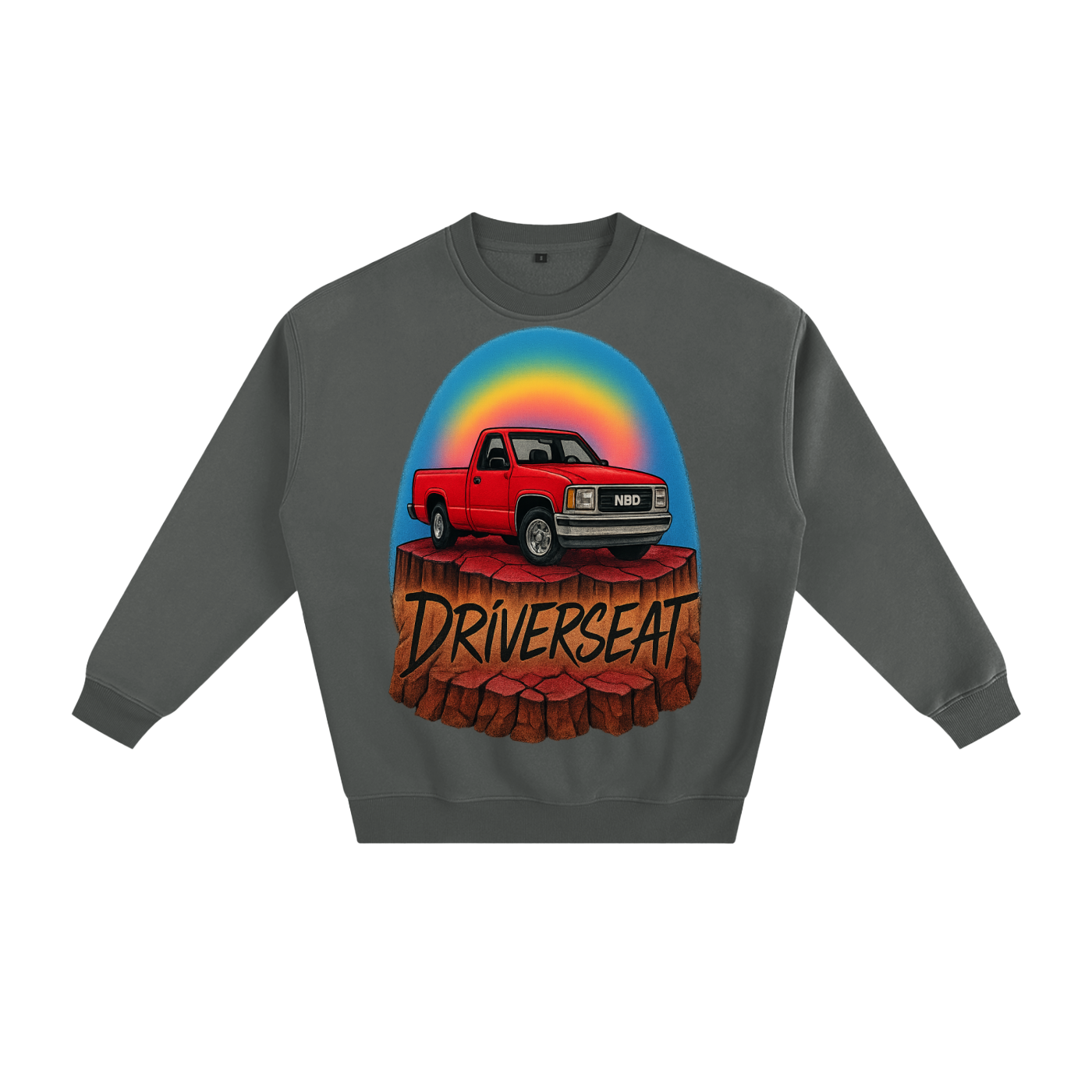 Stuck on Top Fleeced Sweatshirt