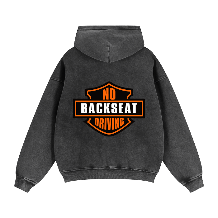 Shield Washed Zip Up Jacket