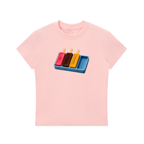 Ice Cream Bodycon T-Shirt