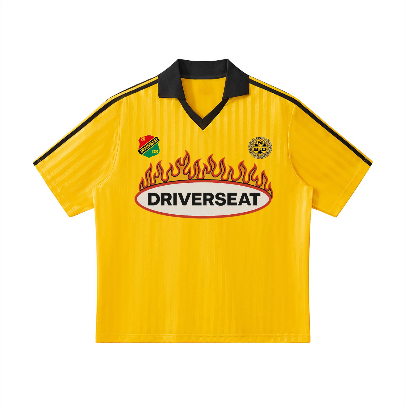 Contrast Collar Soccer Jersey