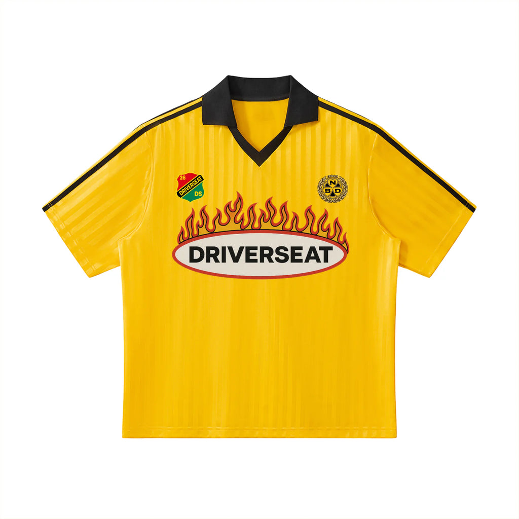Contrast Collar Soccer Jersey