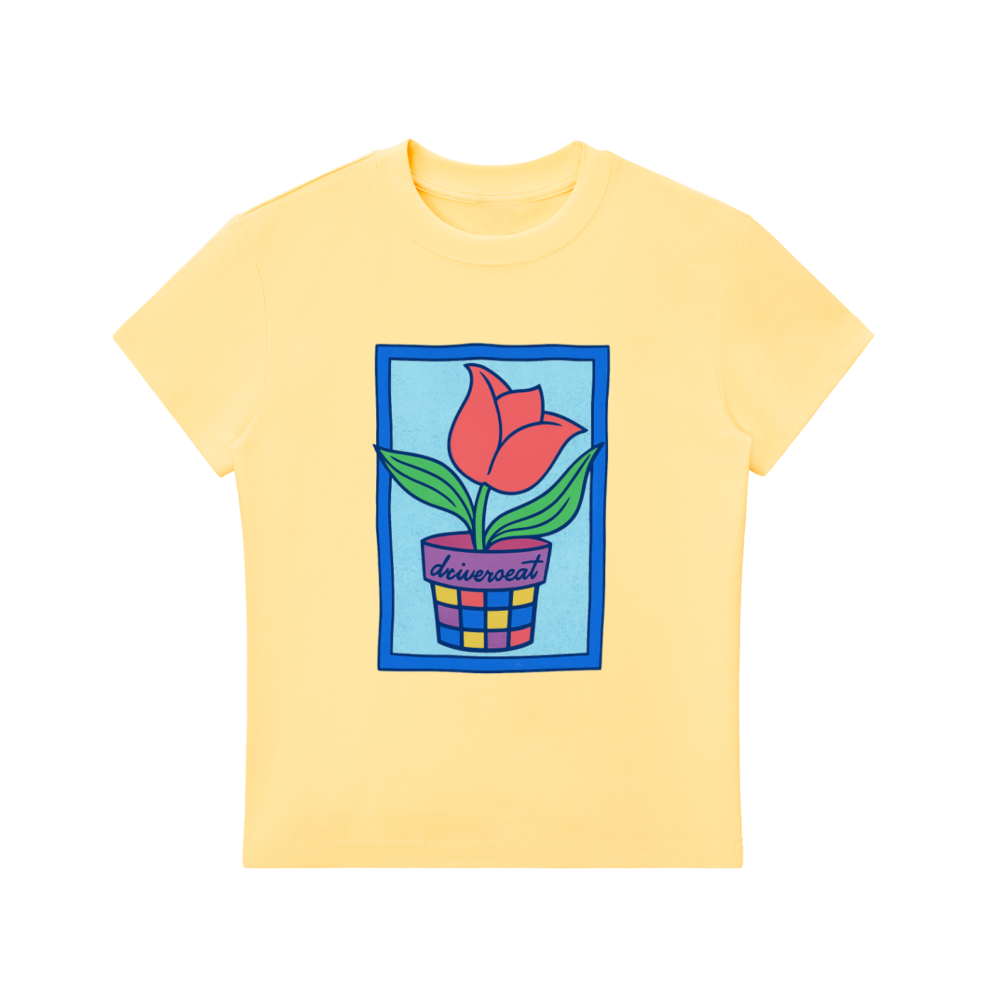 Tulip Drop Bodycon T-Shirt
