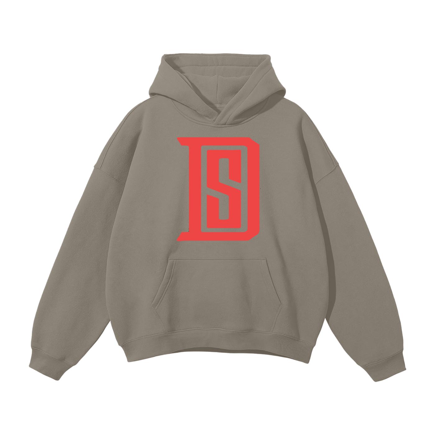 Varsity Red Fleece Hoodie