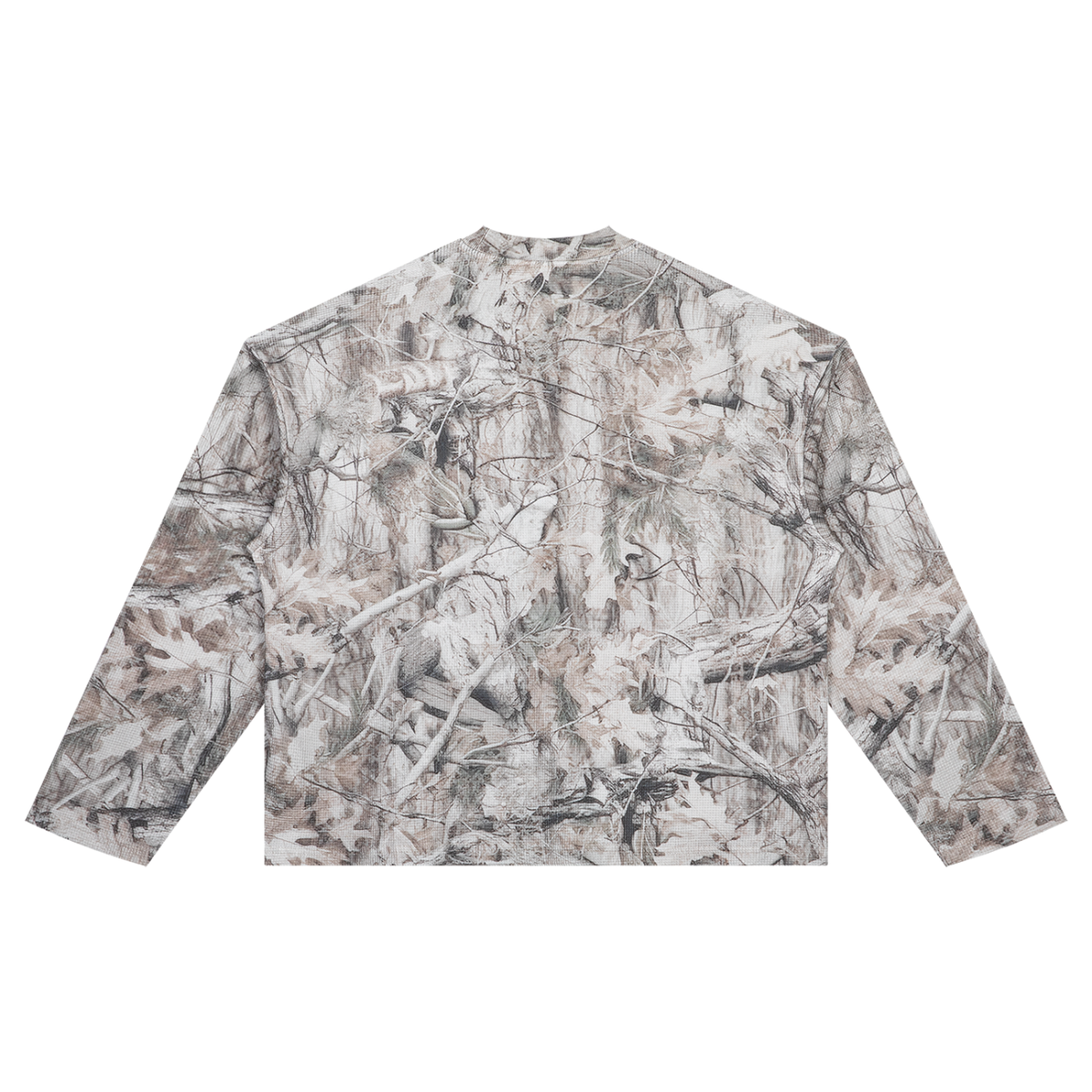 Tree Camo Waffle Long Sleeve Shirt