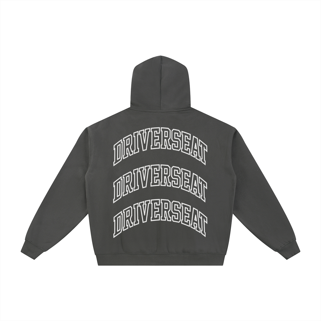 Essential Arch Fleece Zip-Through Hoodie