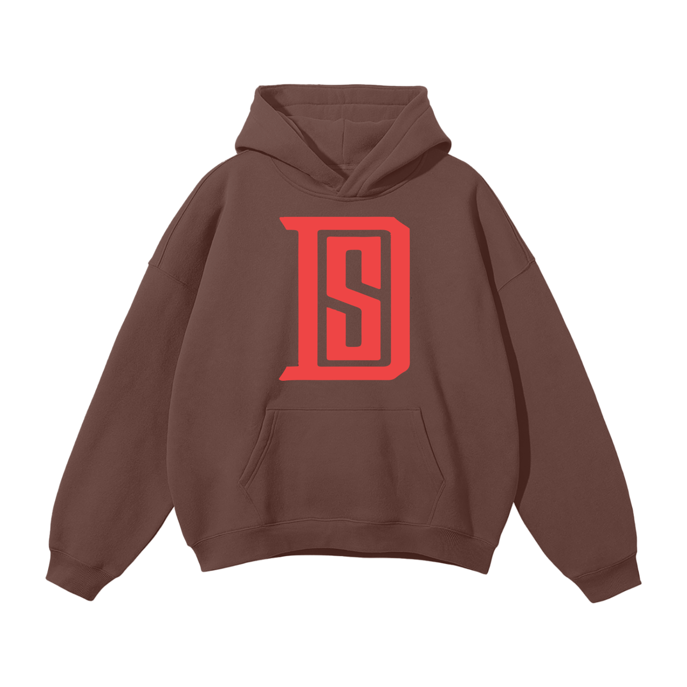 Varsity Red Fleece Hoodie