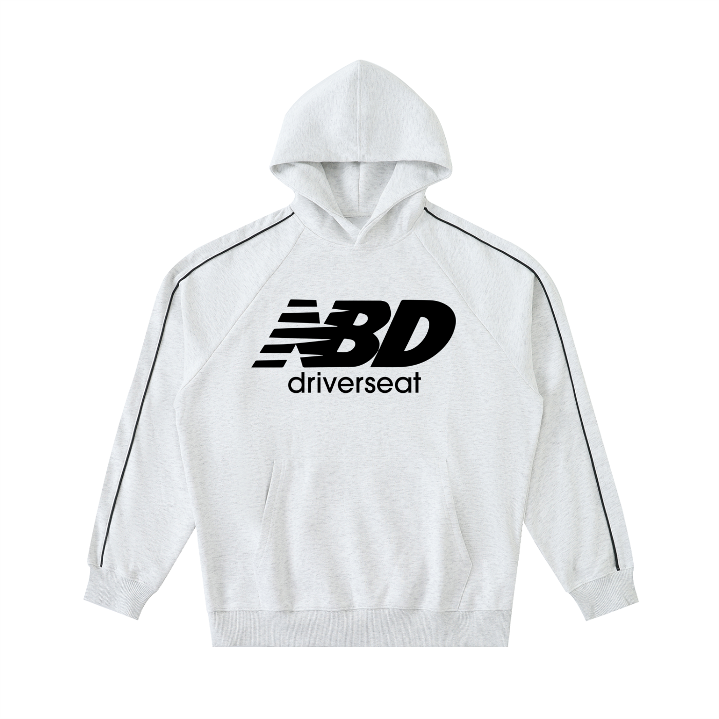 NEW Contrast Piping Hoodie