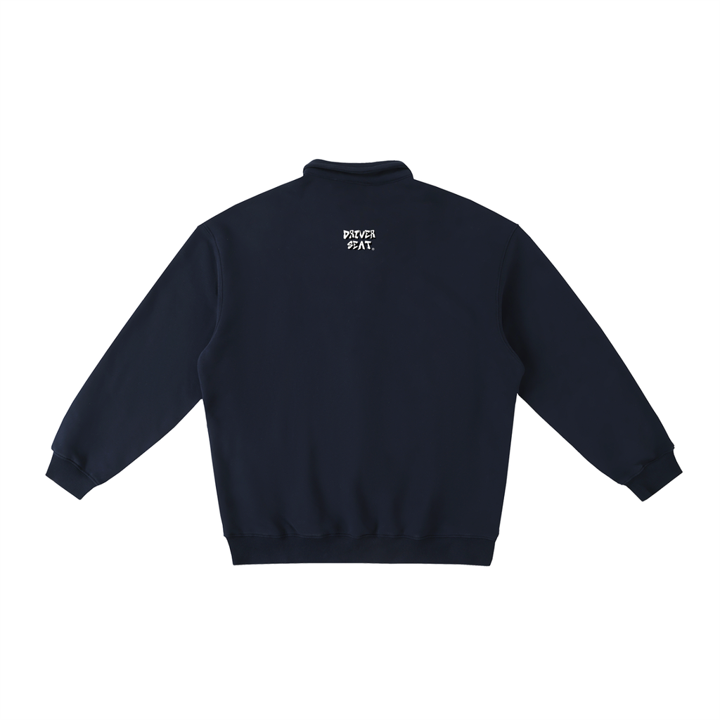 NBD Polo-Collar Sweatshirt