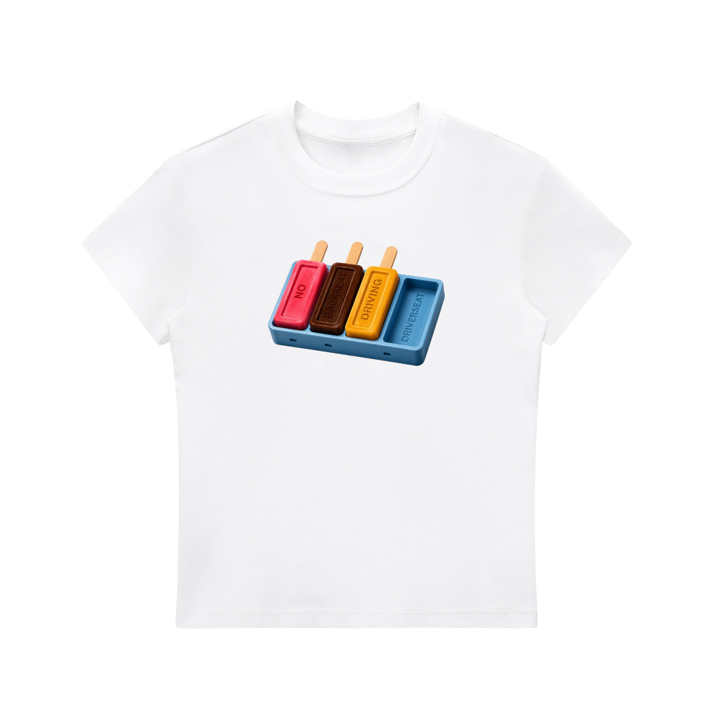 Ice Cream Bodycon T-Shirt