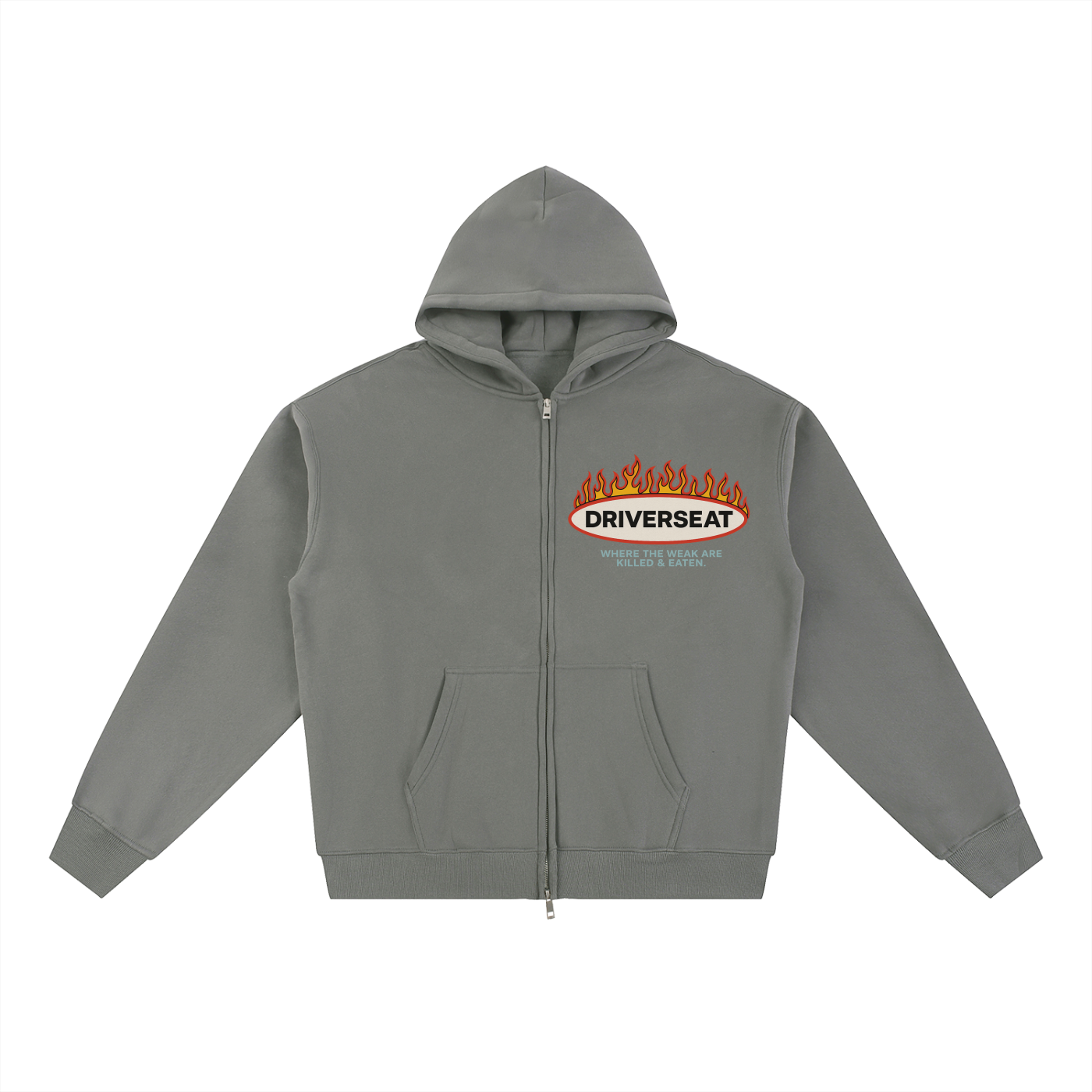 Feast or Famine Zip-Through Hoodie