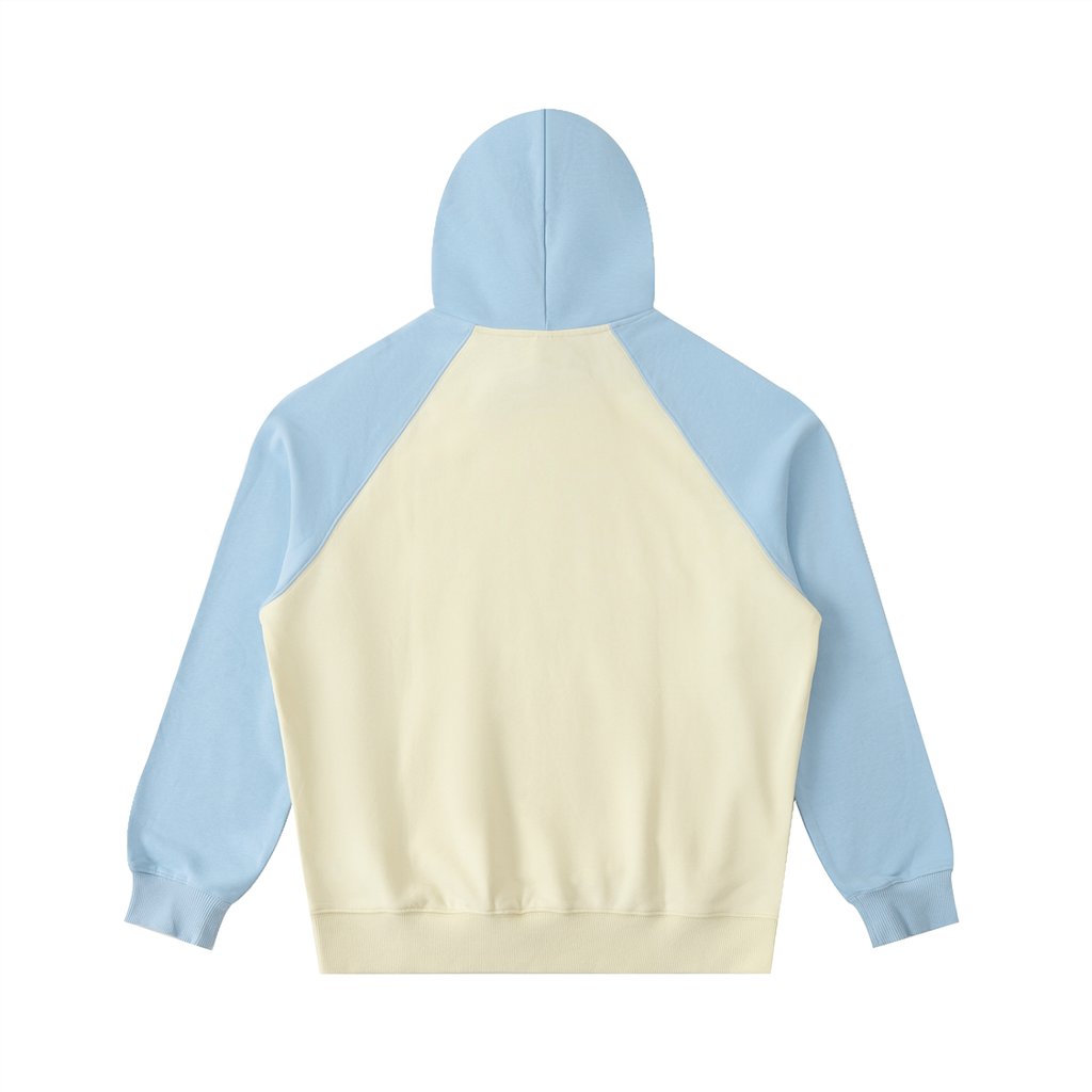 Plated Color-Block Hoodie