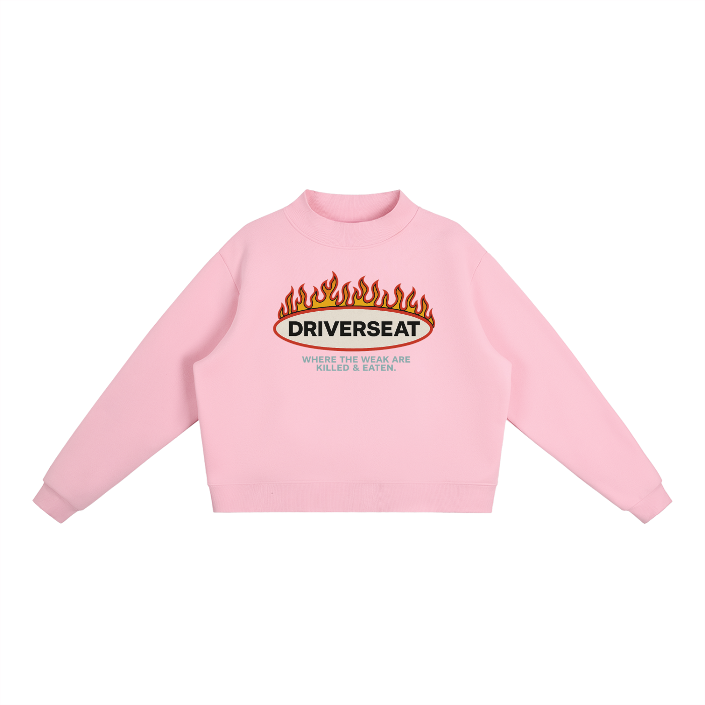 Feast or Famine Fleece Mock-Neck Sweatshirt