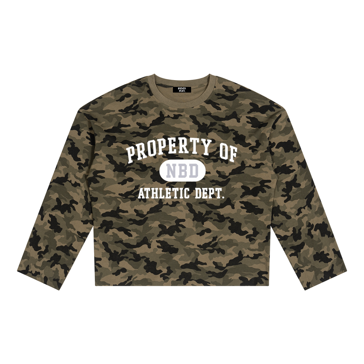 Gym Class Camo Waffle Long Sleeve