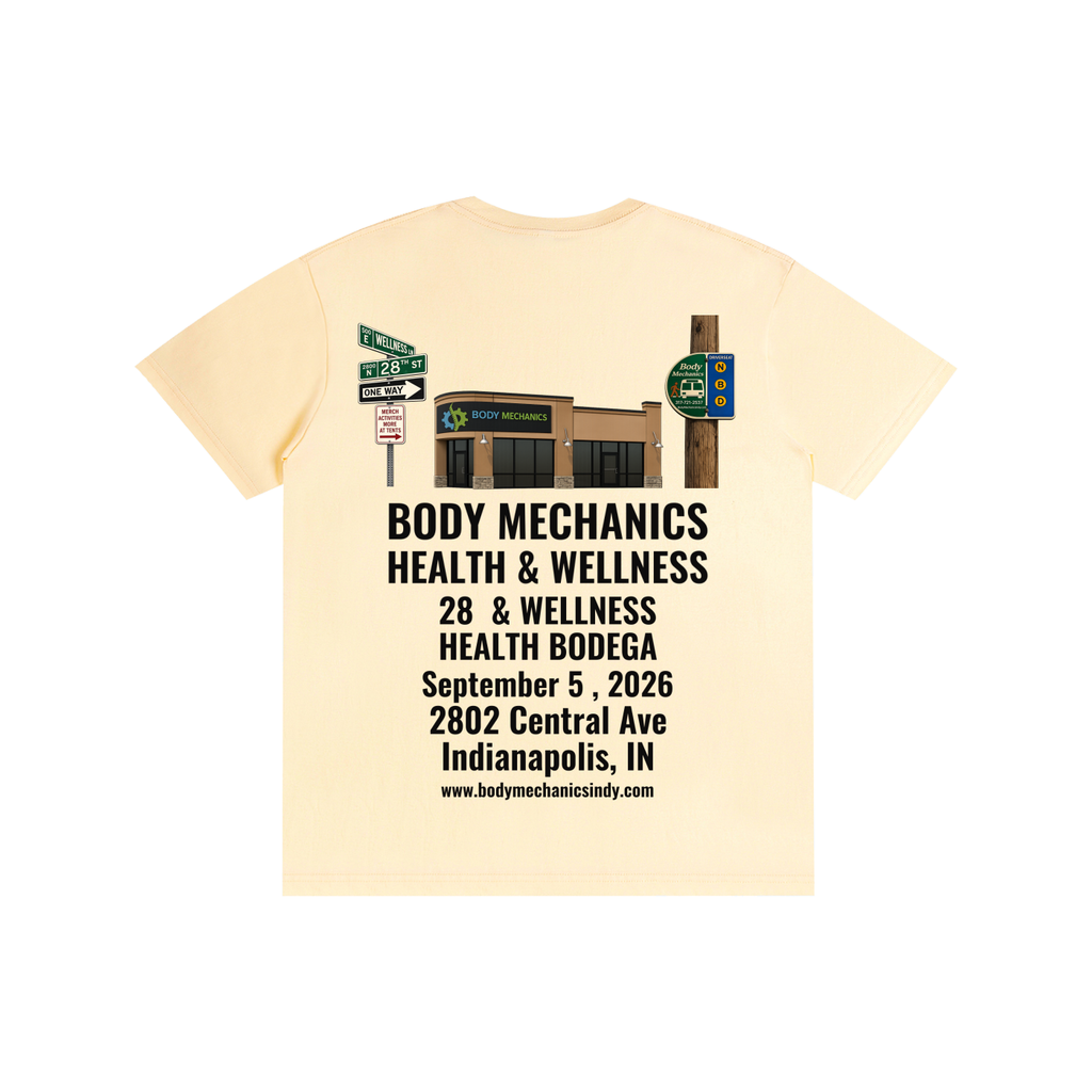 Body Mechanics STREET Pure Cotton Unisex T-Shirt 5.8oz