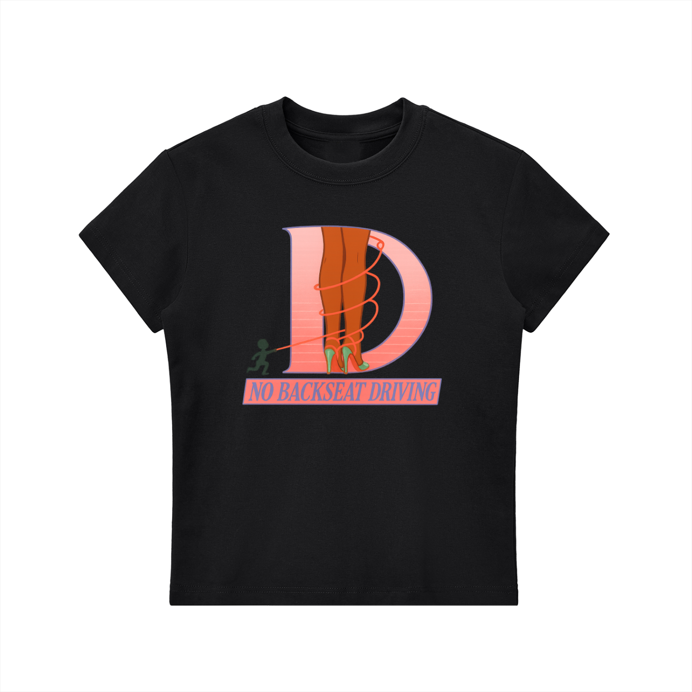 Tied Bodycon T-Shirt