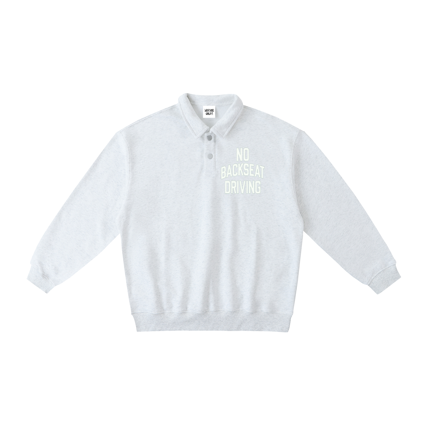 NBD Polo-Collar Sweatshirt