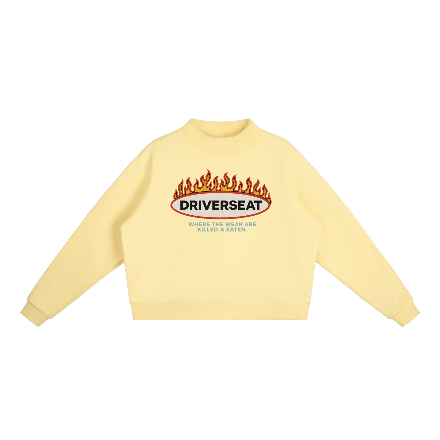 Feast or Famine Fleece Mock-Neck Sweatshirt