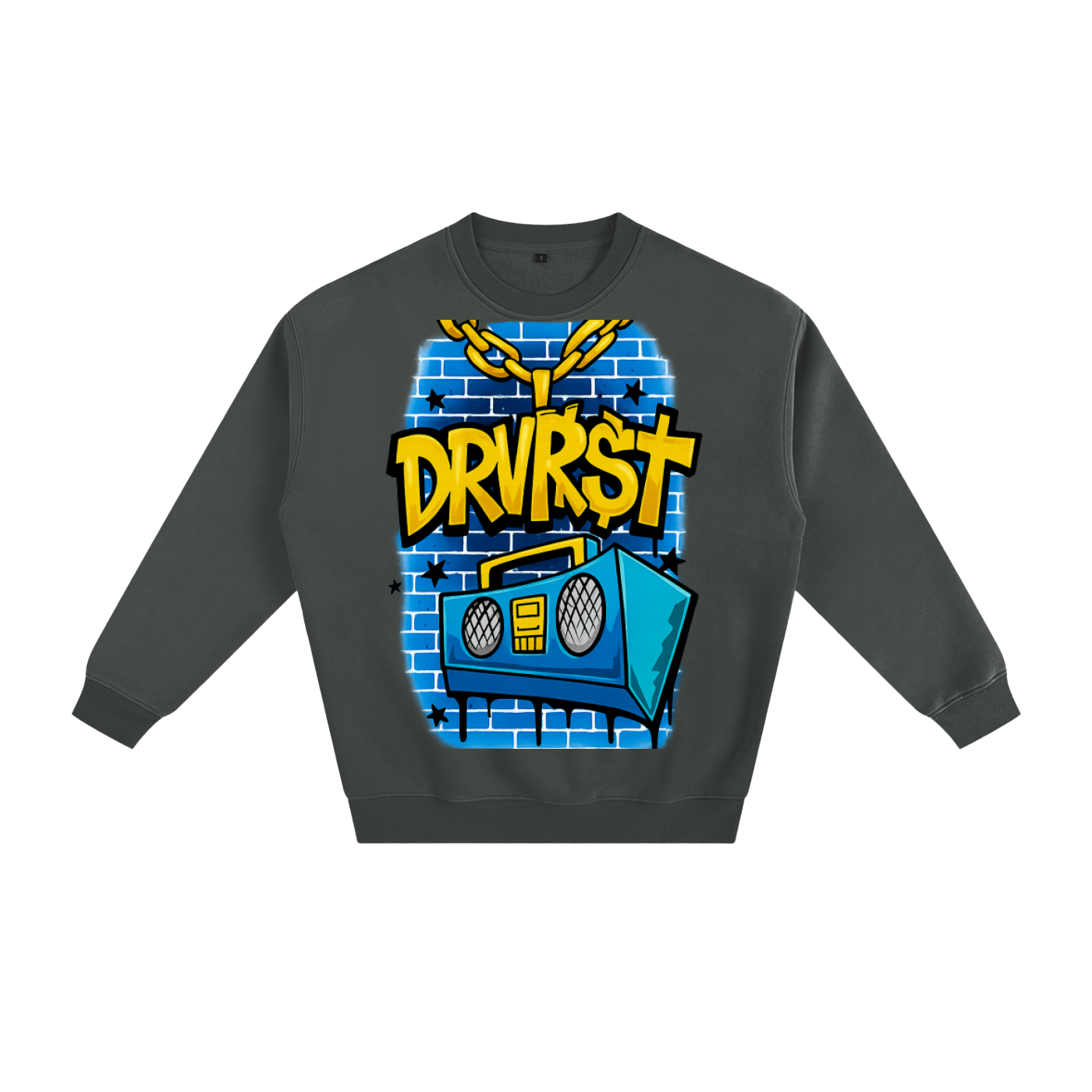 Hip Hop Fleeced Sweatshirt