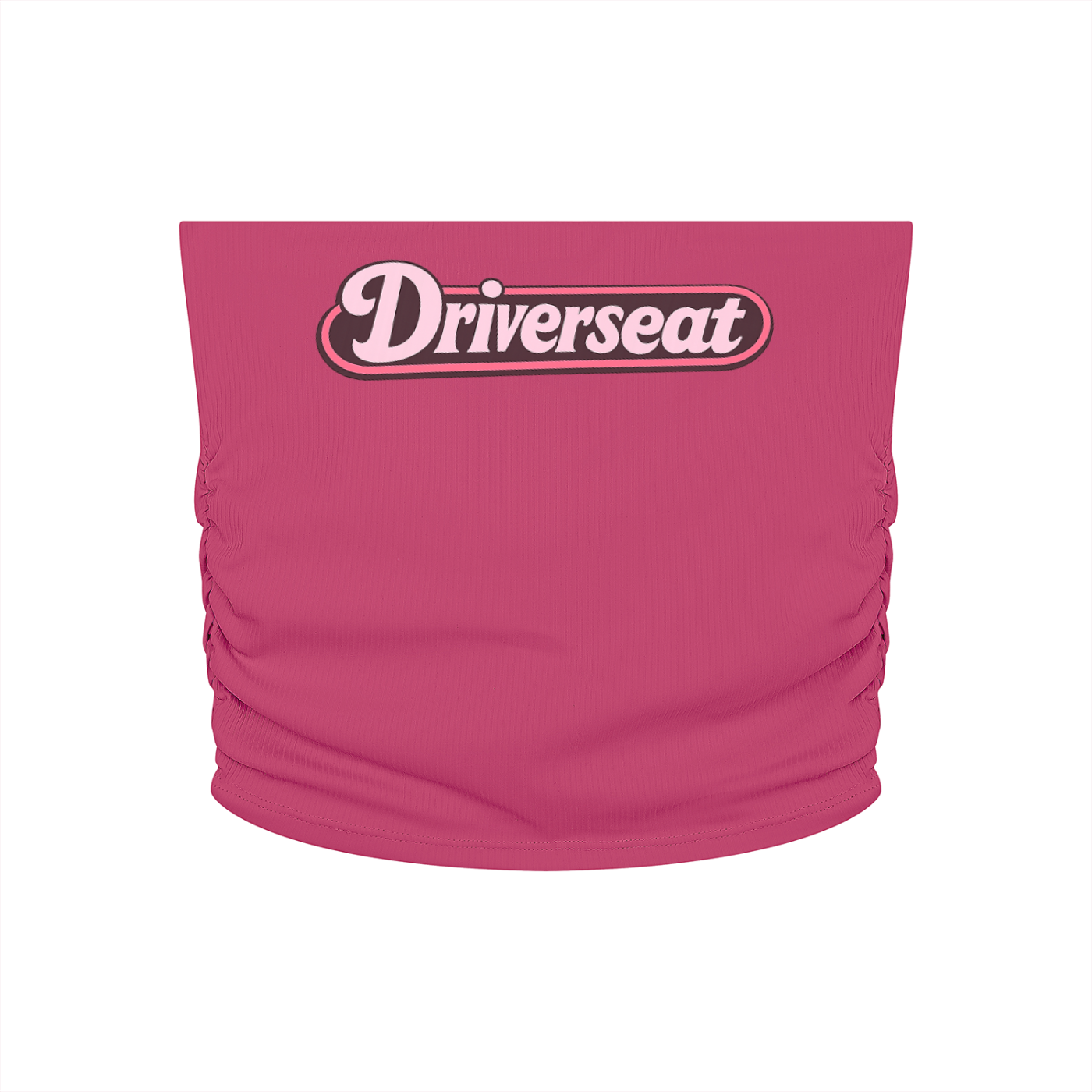 Women’s Ruched Cropped Yoga Tube Top