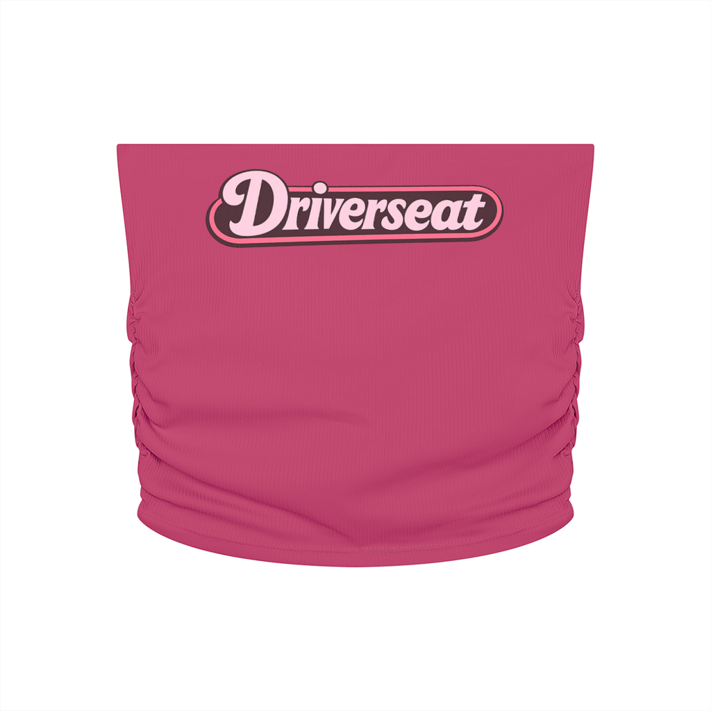Women’s Ruched Cropped Yoga Tube Top
