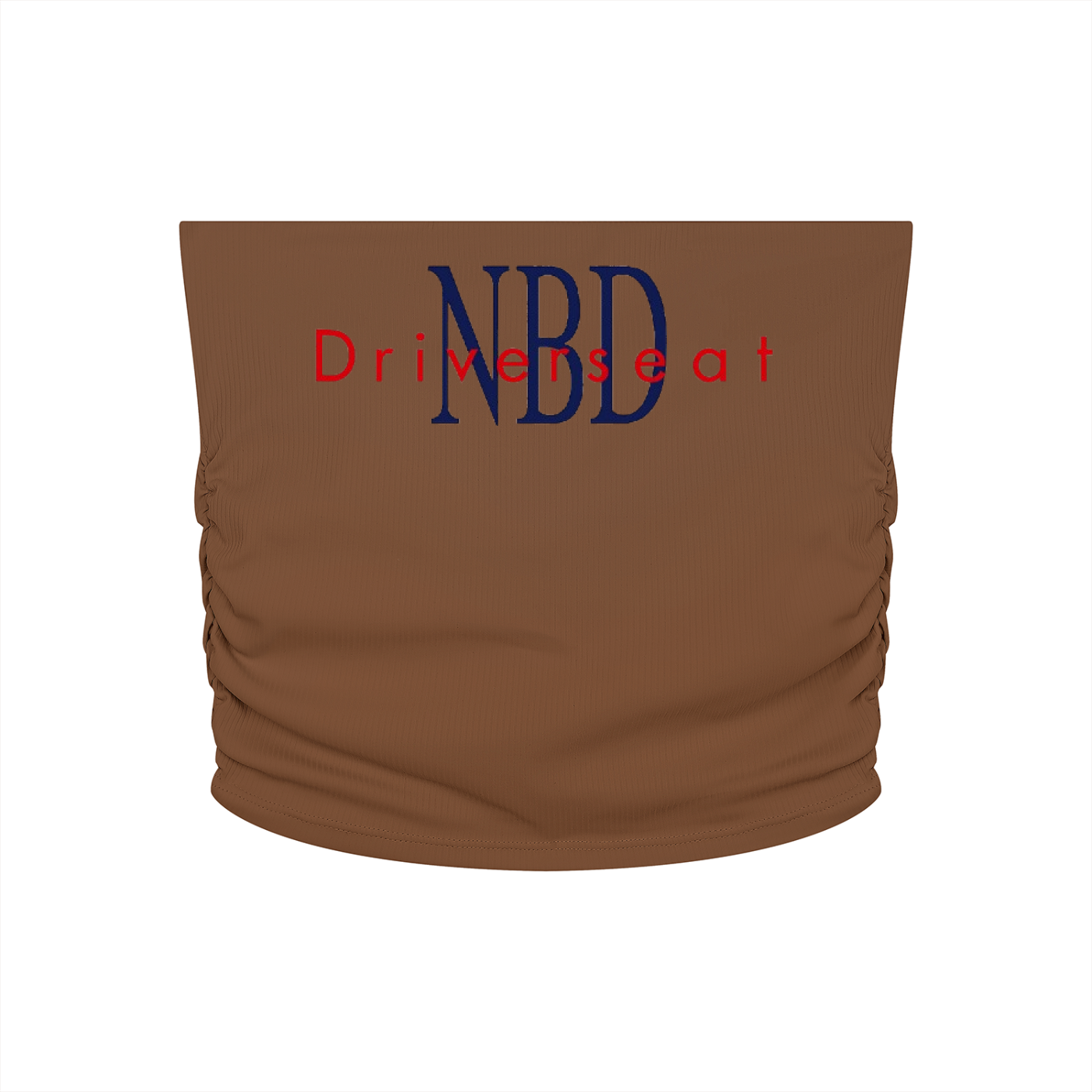 Women’s Ruched Cropped Yoga Tube Top