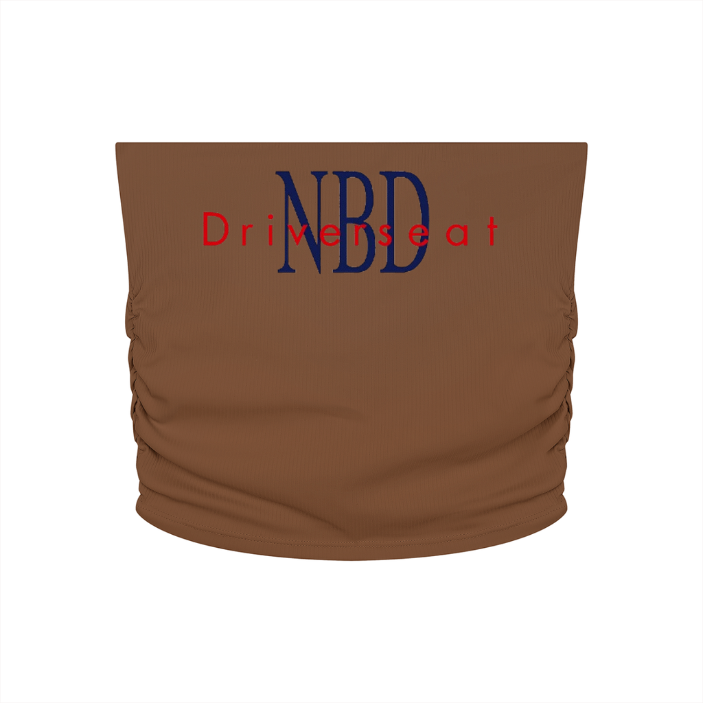 Women’s Ruched Cropped Yoga Tube Top