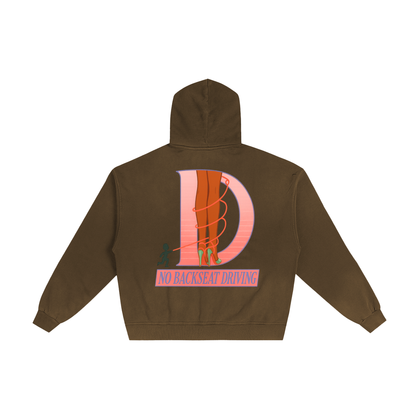 Tied Hand-Frayed Sunfade Zip Hoodie