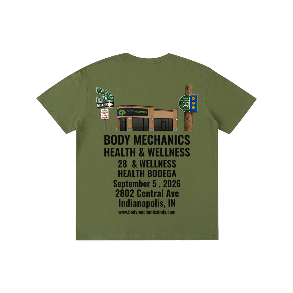 Body Mechanics STREET Pure Cotton Unisex T-Shirt 5.8oz