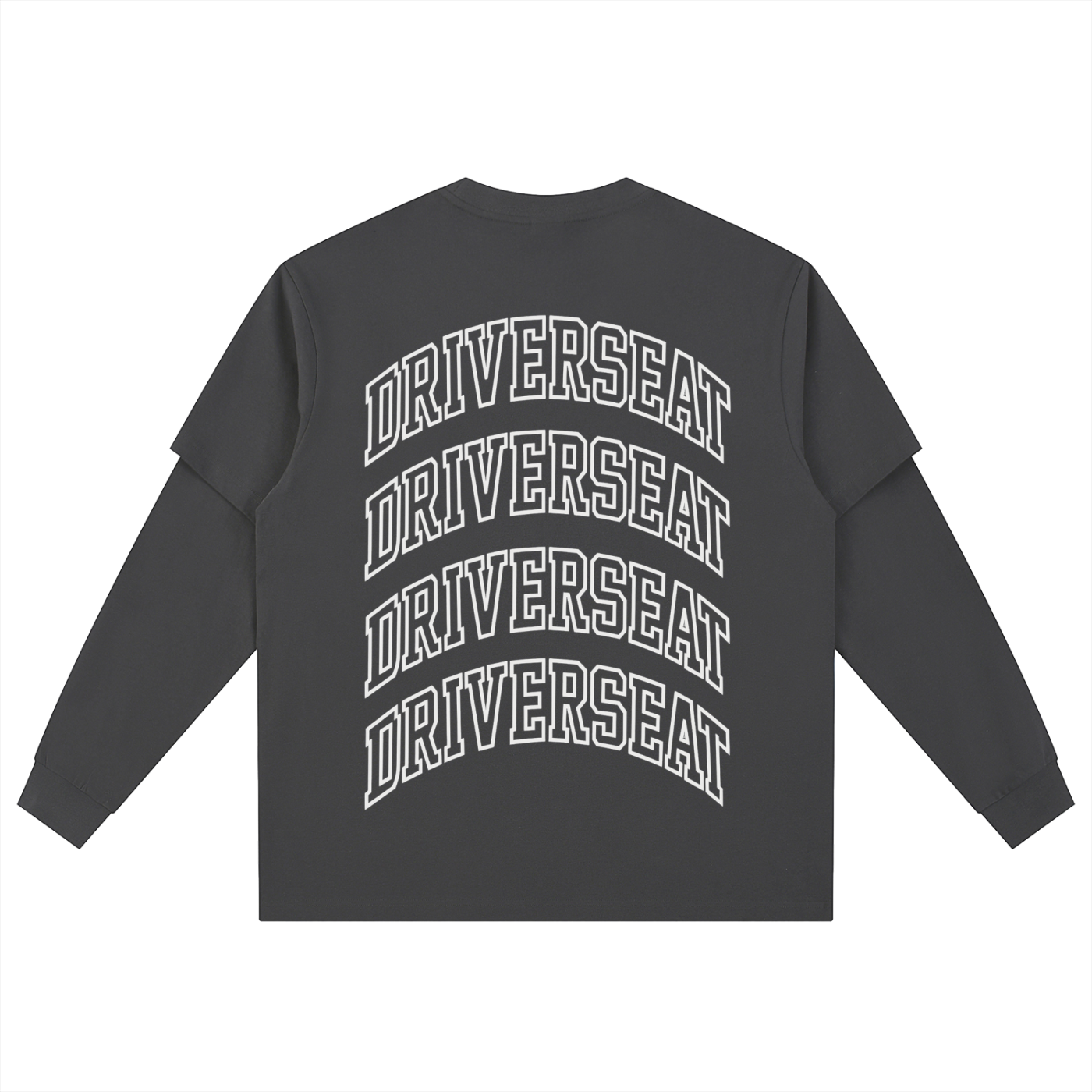 Essential Arch Layered Long Sleeve Oversized Tee