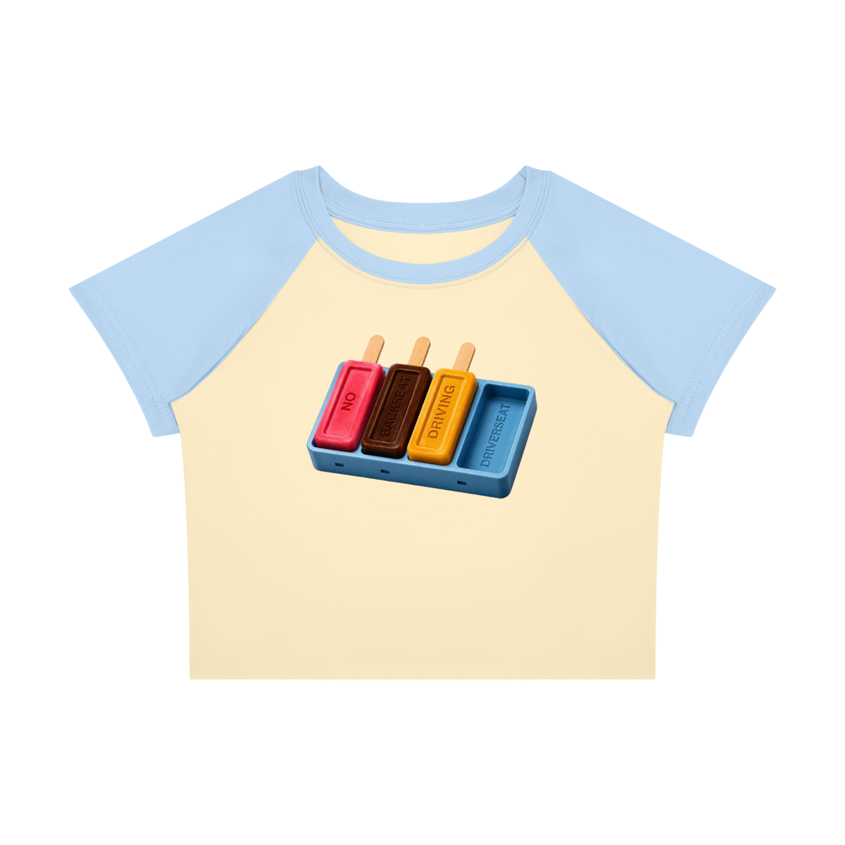 Women’s Ice Cream Raglan T-Shirt
