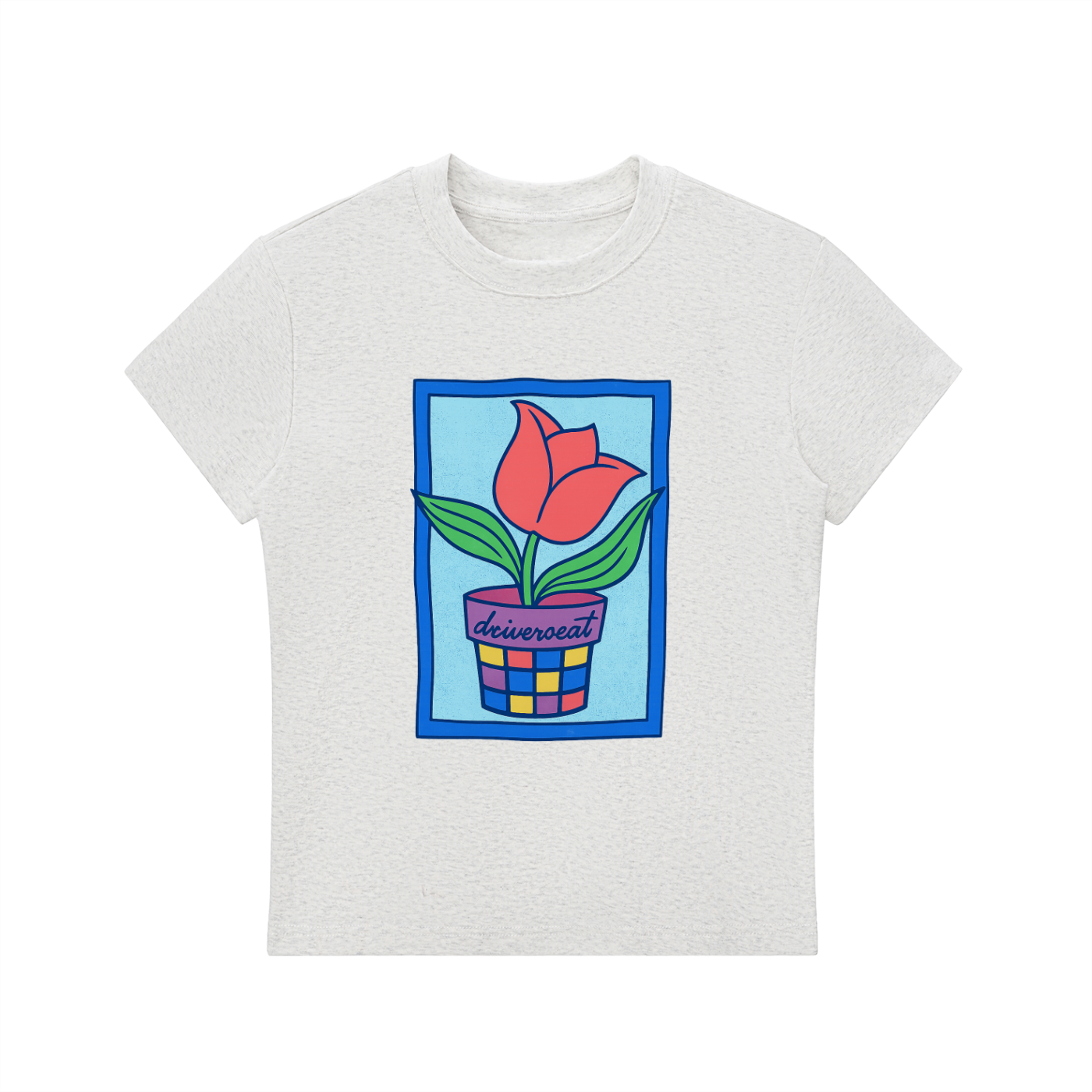 Tulip Drop Bodycon T-Shirt