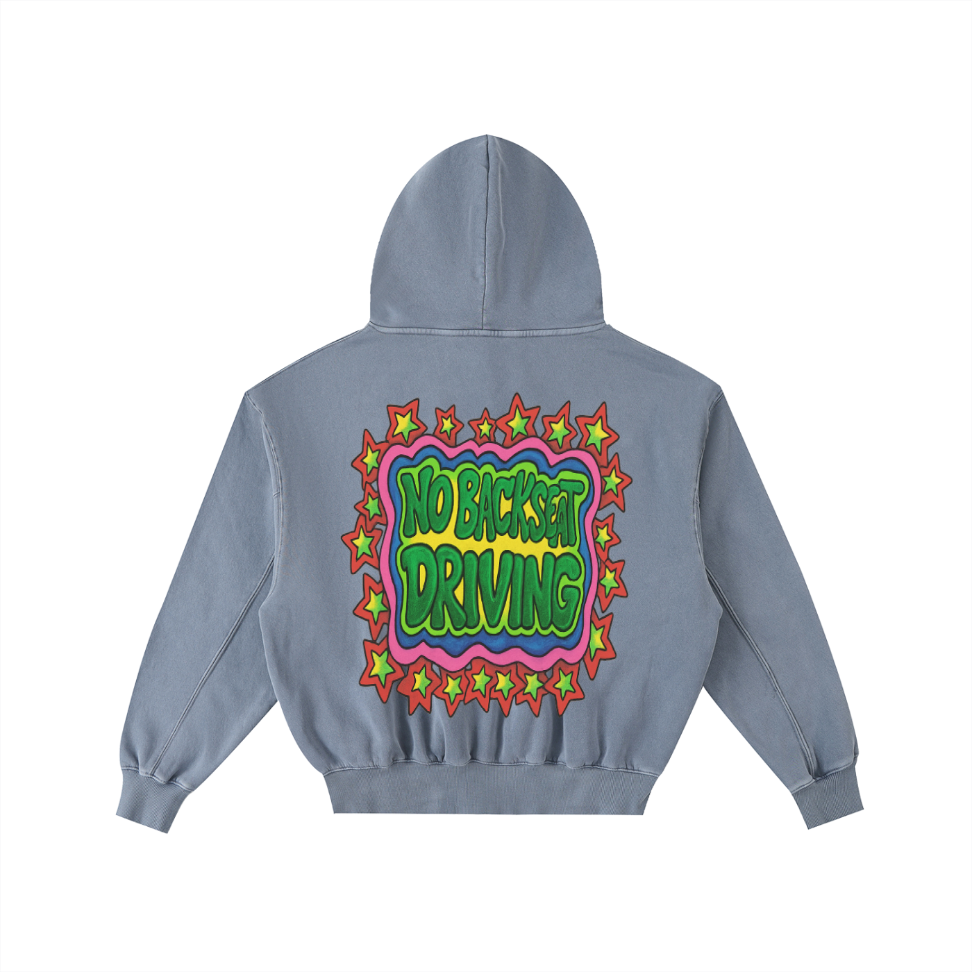 Far Out Frayed Washed Fleece Hoodie